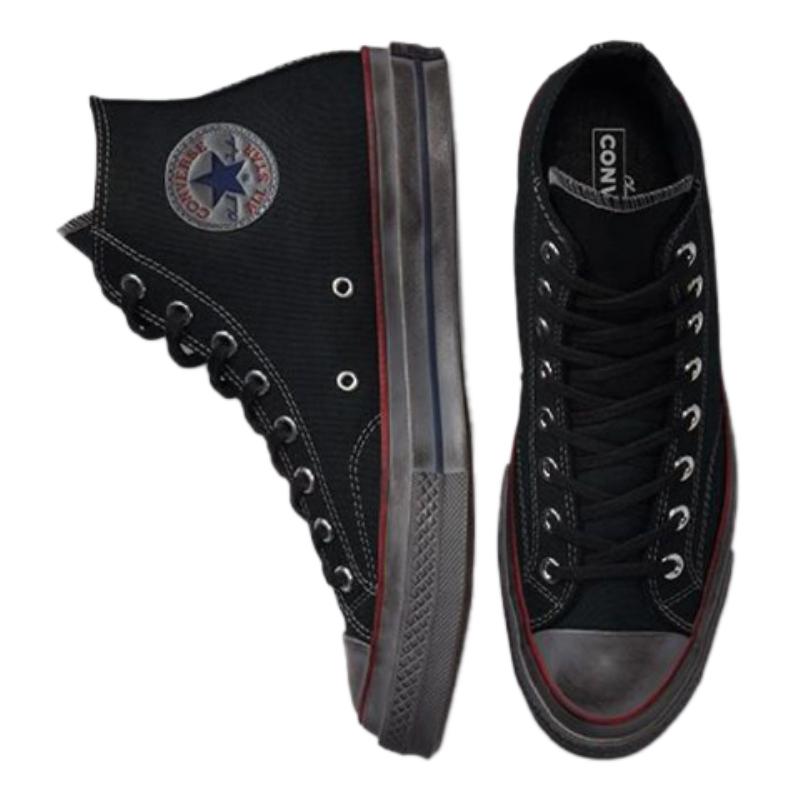 Converse Chuck 70 Chuck Taylor All Star Espadrillas Alte Trendy Usurate Unisex Nere