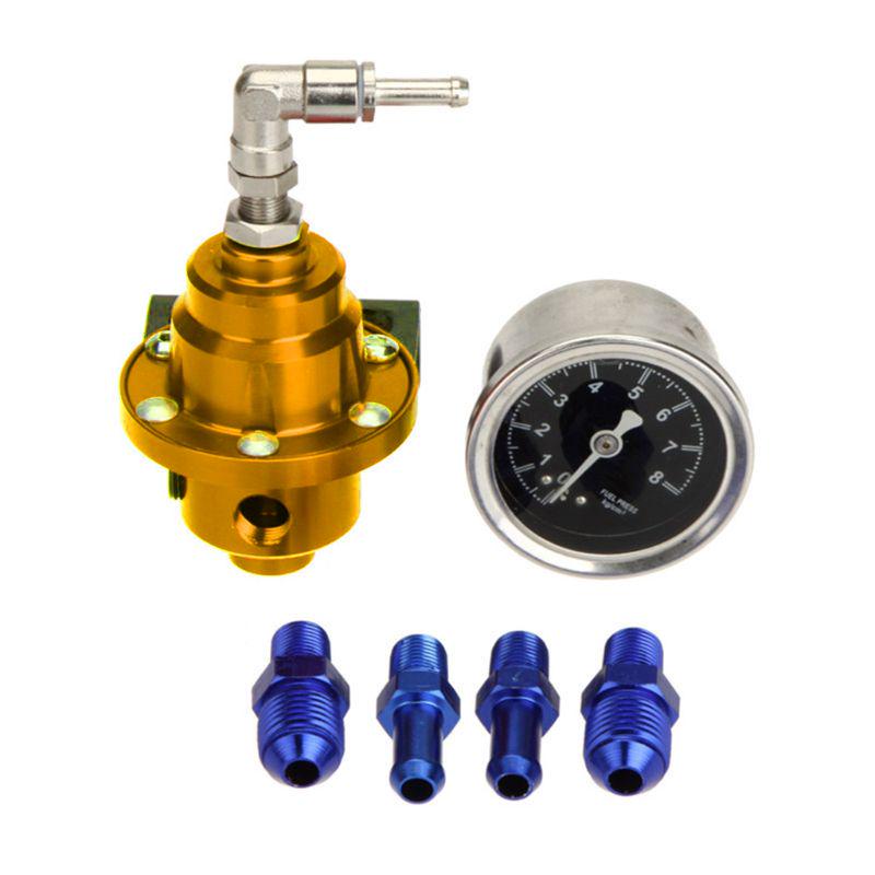 Pressure Regulator Universal Gas Oil Injection with Gauge Install Tool
