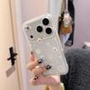 Ins Niche Winter Snowman Suitable for Apple 16/17Pro Mobile Phone Case IP15 Transparent Space Case 14/13 Soft 12