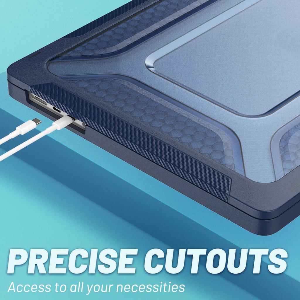 Honeycomb Case for MacBook Pro 16 (M1 Pro/Max, M3 & M4 Chips) | PC+TPU Leather Cover with Shockproof Design & Enhanced Grip