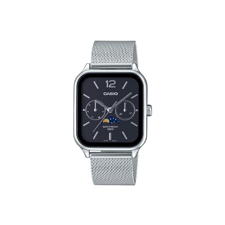 CASIO Men Standard Series 34mm Black Watch MTP-M305M-1AV MTP-M305M-1AV Black Watch Case
