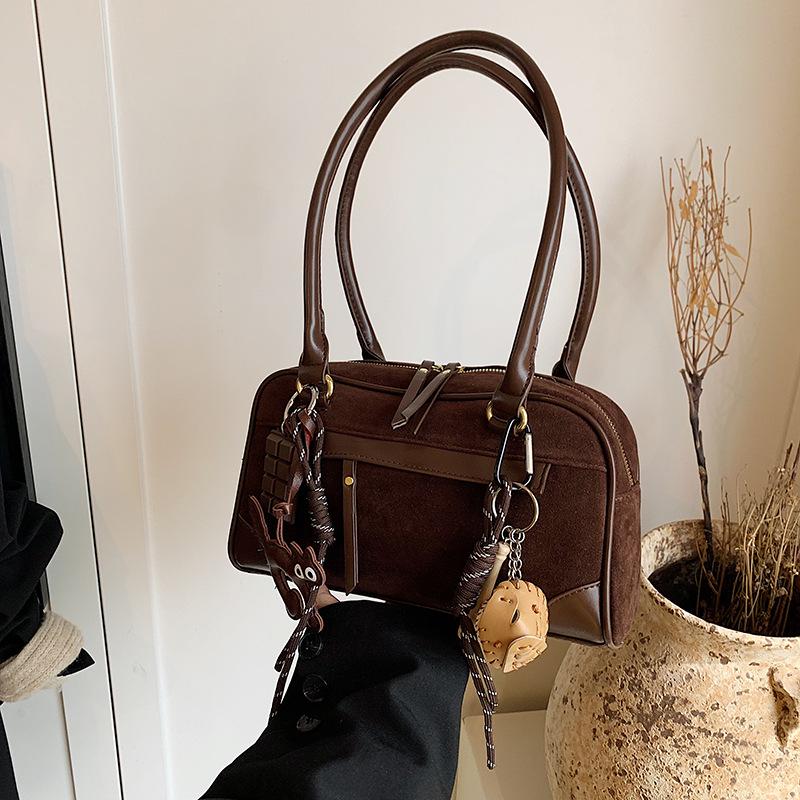 2025 Retro Y2K Korean Niche Large Capacity Women's Underarm Shoulder Handbag - Autumn/Winter Fashion