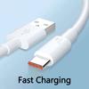 Cables Type C USB Mobile Phone 7A 100W Data Cord 7A Fast Charger Cable Sync Wire USB Type C Cable