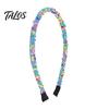 Velvet Lined Headband Thin Headbands for Girls Sparkly Sequin Hairbands Non-slip Bright For Cute Glitter Hair Accessories Children Toddlers