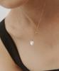 Ordor [14K] Heart Mother-Of-Pearl Necklace
