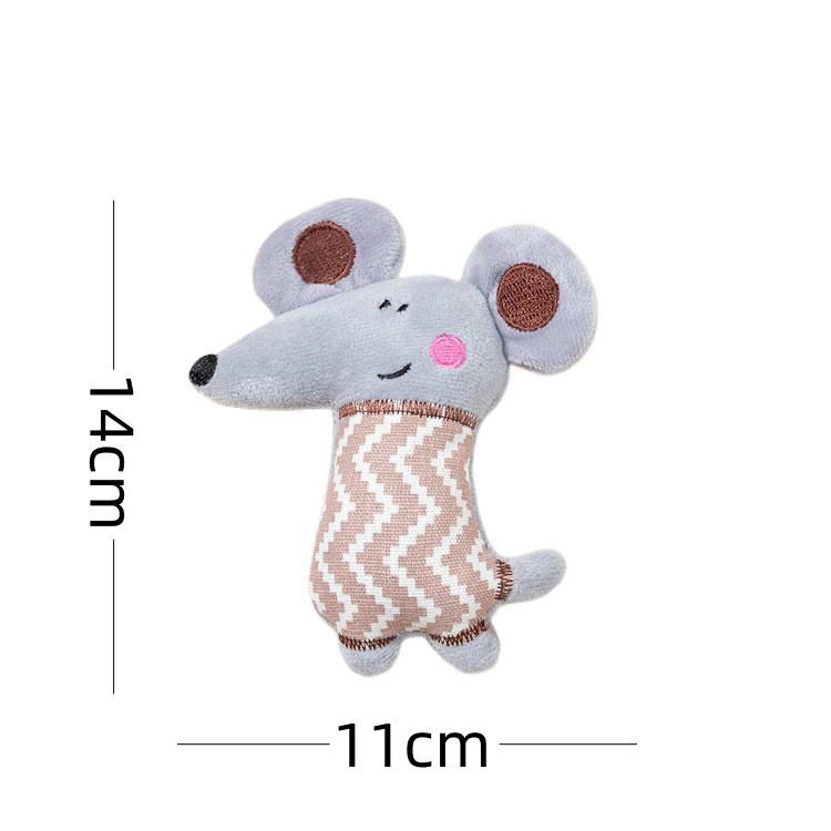 New Cats Natural Catnip Plush Toy Dinosaurs Penguins Mice Bite Chew Molar Tooth Interactive Game Cat Accessories Pet Dog Cat