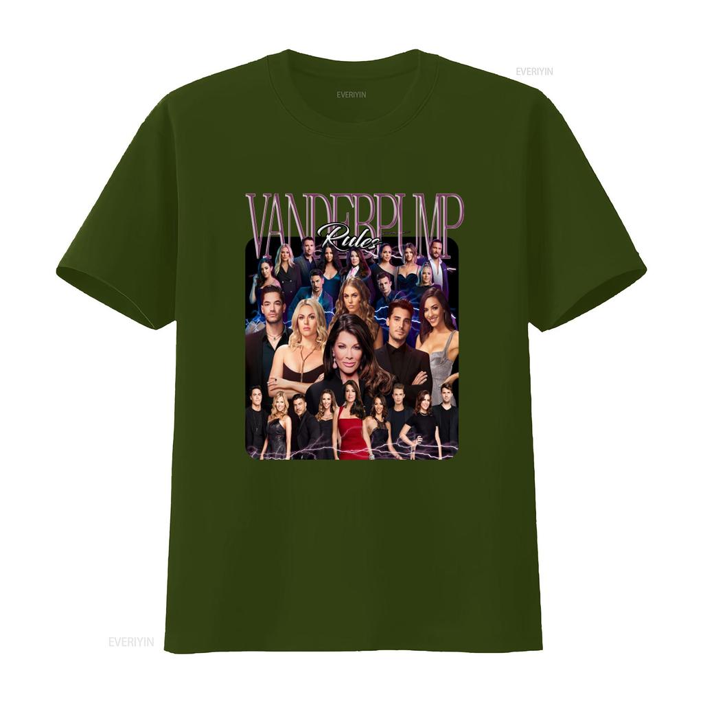 Maglietta Vintage Edizione Limitata di Vanderpump Rules per Donne e Uomini Stile Anni '90 Bootleg Omaggio vintage Lavata Morbida Versatile streetwear