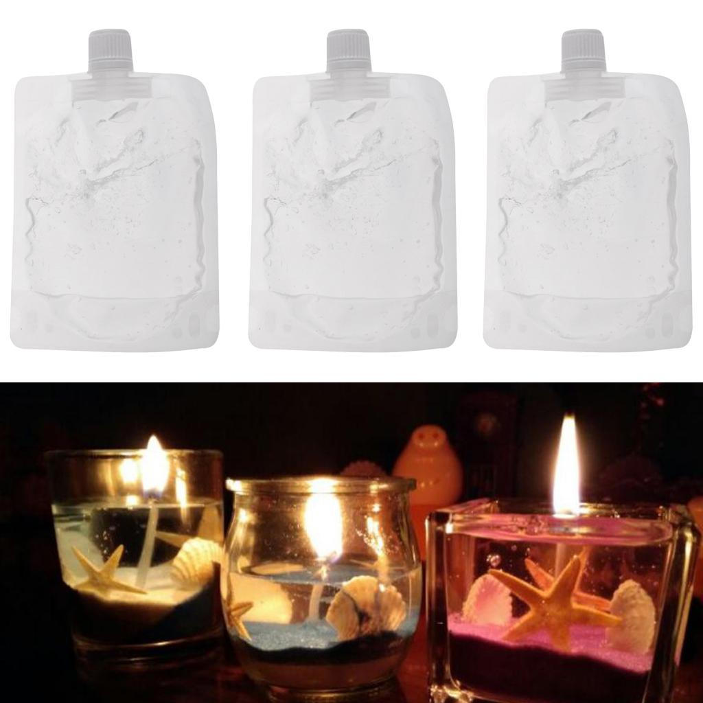 

300 г Свечной воск для изготовления своими руками, прозрачный белый, высоко