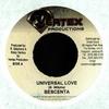 7inch Record BESCENTA - Universal Love NONE Vertex Producti Jamaica Reggae, Ska & Dub Used