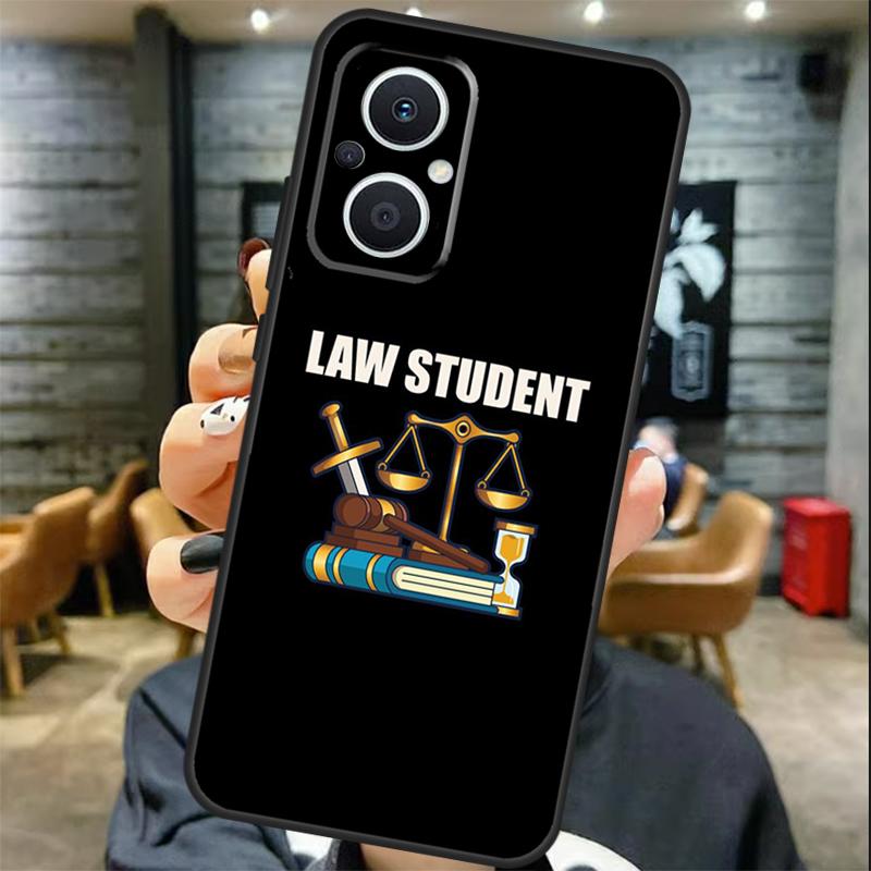 Legge Avvocato Giudice Giustizia Caso Per OPPO Reno 13 F 12 F 11F 8T 7 8 10 11 Pro OPPO Find X8 Pro X6 X3 X5 Lite Custodia Cover