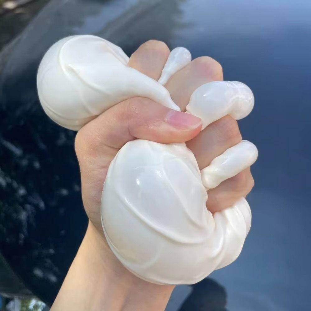 Creative Cream Roll Squeeze Toy Crunchy Cake Slow Rising Toy Push Bubble Roll Toy Kids Adults