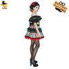 Adult Womens Day Of Dead Bride Dress Halloween Ghost Costume Stage Performance Party