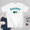 Unisex Unisex Bahamas EST1973 Independence Day Tshirt Tees T Shirts WoUnisex Boys 100 Cotton TShirt