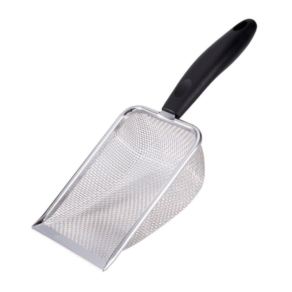 Ergonomic Handle Cat Litter Scoop Mesh Screen Pet Cleaning Tool Cat Products