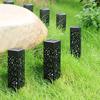Solar Lawn Light Decorative Garden Hollow Outdoor Solar Garden Path Light For Lawn And Pathway Lighting
