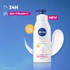 Nivea Body Lotion Natural Glow-400 Ml with Uva/Uvb Filters Spf 15 Vitamin C For Even Skin Tone Light Moisturising