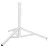 Parasol Stand White Steel for 25 32 Mm Pole