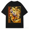 Neon Genesis Evangelion "Rei Ayanami Quote" Anime Black Oversized Streetwear Pop Rock Concert Fan Merch T-Shirt
