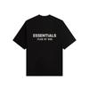 T-Shirt Fear of God Essentials Jersey Crewneck Black