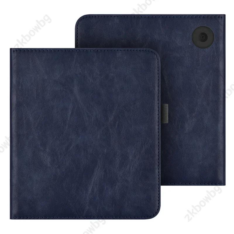 Magnetische Hoes voor Kobo Libra 2 Tolino Vision 6 5 Smart Case voor Kobo Libra Color Kleur H2O 7'' E-reader Handriem Cover