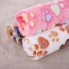 Winter Cat Bed Flannel Fleece Pet Mat Sleeping Pad Soft Warm Dog Blanket