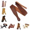 Thick Guitar Shoulder Strap PU Leather Guitar Belt Bass Guitar Strap  Guitar Accessories