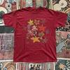Monkey Guitar Star Graphic Tee Cute Unisex T-Shirt Retro Cotton Gift