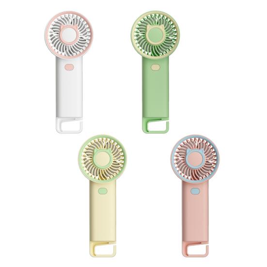 Summer Mini Handheld Fan 3 Speed Adjustable USB Rechargeable Cat Ears Cooling