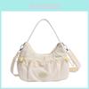 Fashion Nylon Single Shoulder Bag For Women With Zipper Closure And Mobile Pocket