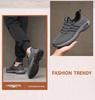 2025 Winter Men's Thick-Soled Non-Slip Breathable Lace-Up Sports Shoes with Velvet Warmth