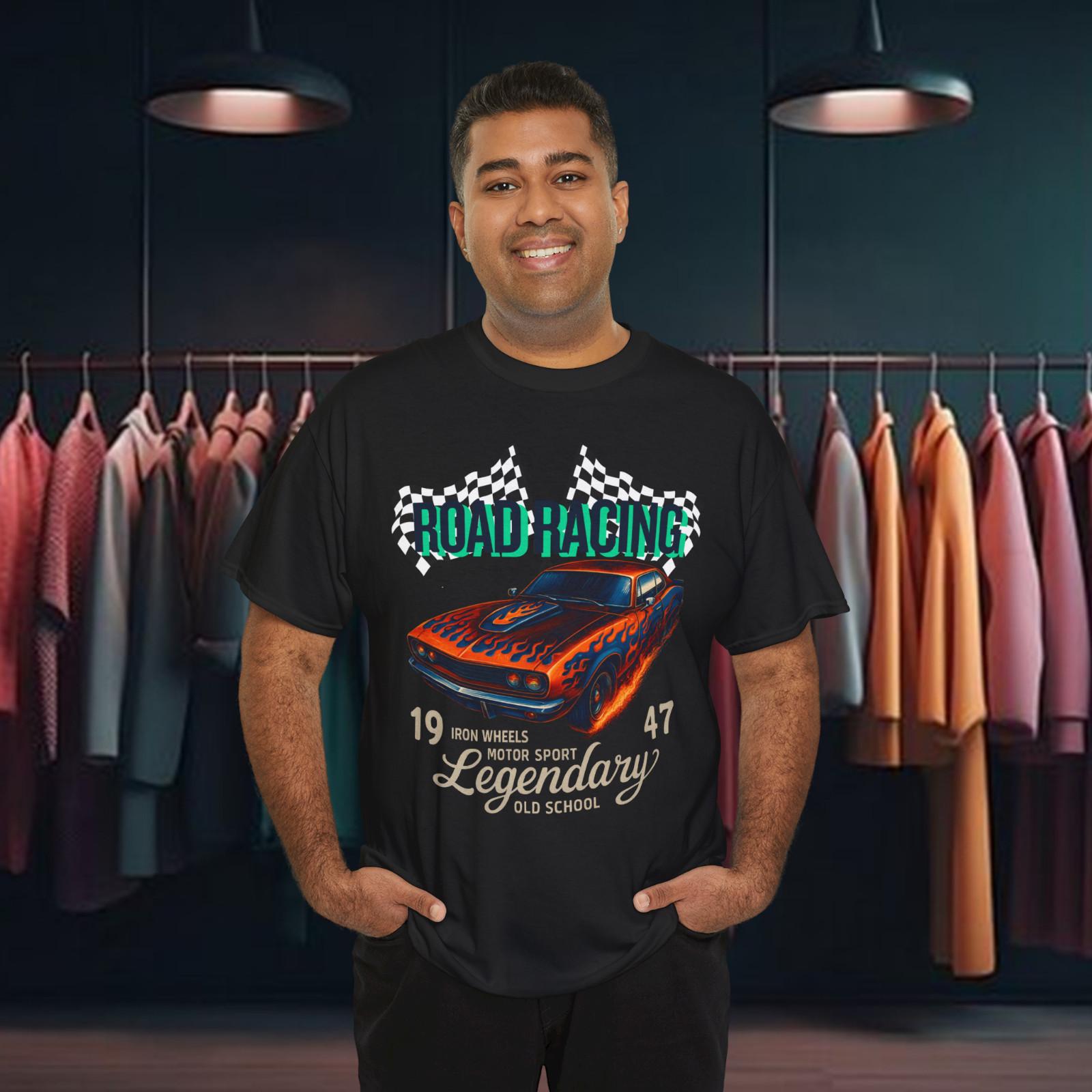 Legendary  Muscle  Car  Retro  Burnout Unisex T-Shirt S