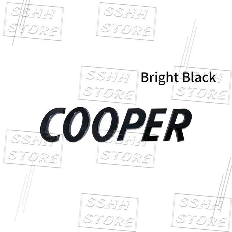Car-Styling COOPER SD Emblem Car Trunk Body Stickers For Cooper S JCW R55 R56 R57 R58 F54 F55 F56 F57 F60 Countryman