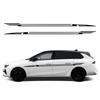 For Opel Astra H K J G 2PCS Car Door Side Skirt Stripes Stickers Z Shape Sport Styling Vinyl Film Decals DIY Decor Accessories