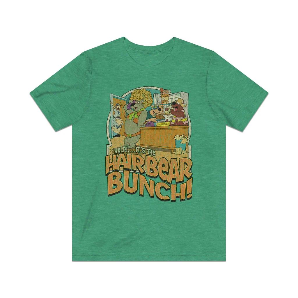 The Hair Bear Bunch Snacktime 1971 Vintage Men s T shirt XL
