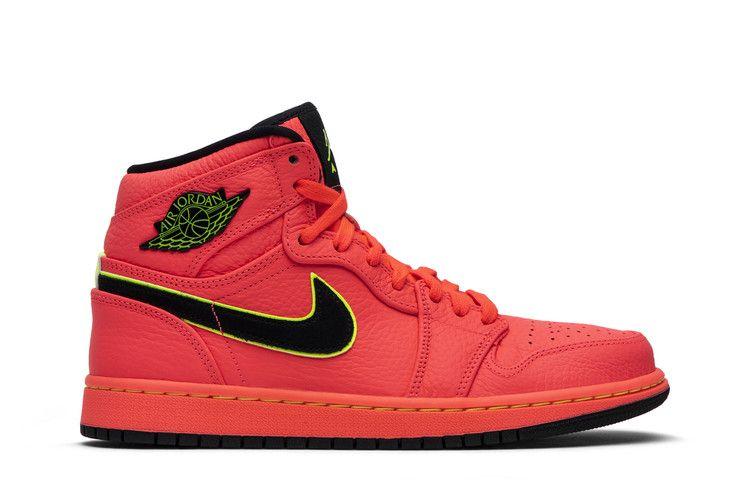 Women's Sneakers Jordan 1 Retro High Hot Punch (Women's) Hot Punch/Volt-Black