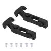 2Pcs Replacement Part Rubber T Handle Hasp T-Handle With Screws Draw Latches Elastic Hasp Flexible Latch Farm Machinery