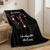 Starry Aries constellation outlined with bright stars on a black background. for all seasons blanket lunch break throw gift