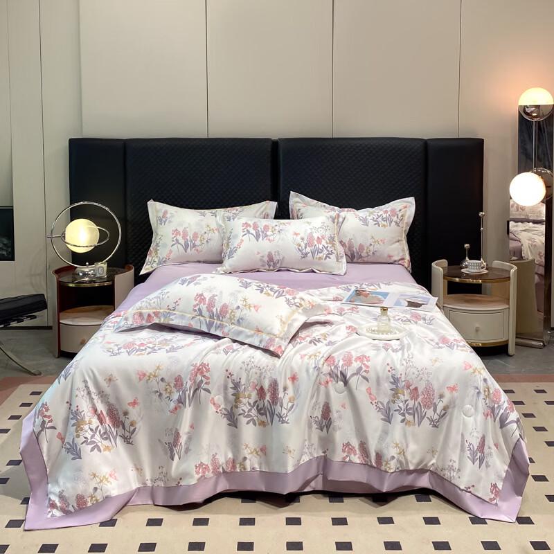 

Постельное белье Brangdy Serene Luxury из тенсела, всесезонное, стирающееся, комплект с одеялом
