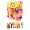 Felt Toddler Backpack with Learning Toys Educational Activity Board for Children Aged 1-3 Digital Nu