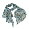 New headband, hair tie, long strip, brown polka dot silk scarf, printed high-end versatile accessories, neck women's scarf