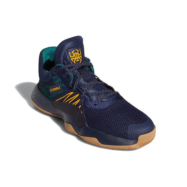 adidas D.O.N. Issue #1 Navy Green Yellow FV5596