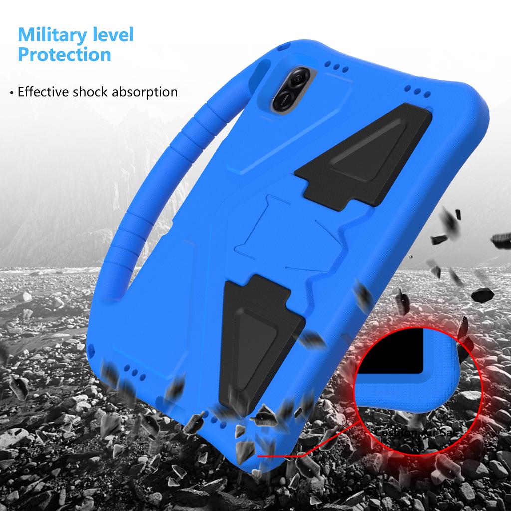 Kids Case For Honor Pad X8a 11inch EVA Shockproof Stand Cover with Shoulder Strap Funda Tablet Case For X8a Handheld Shell