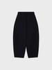Visus Cotton Belted Pants_Black