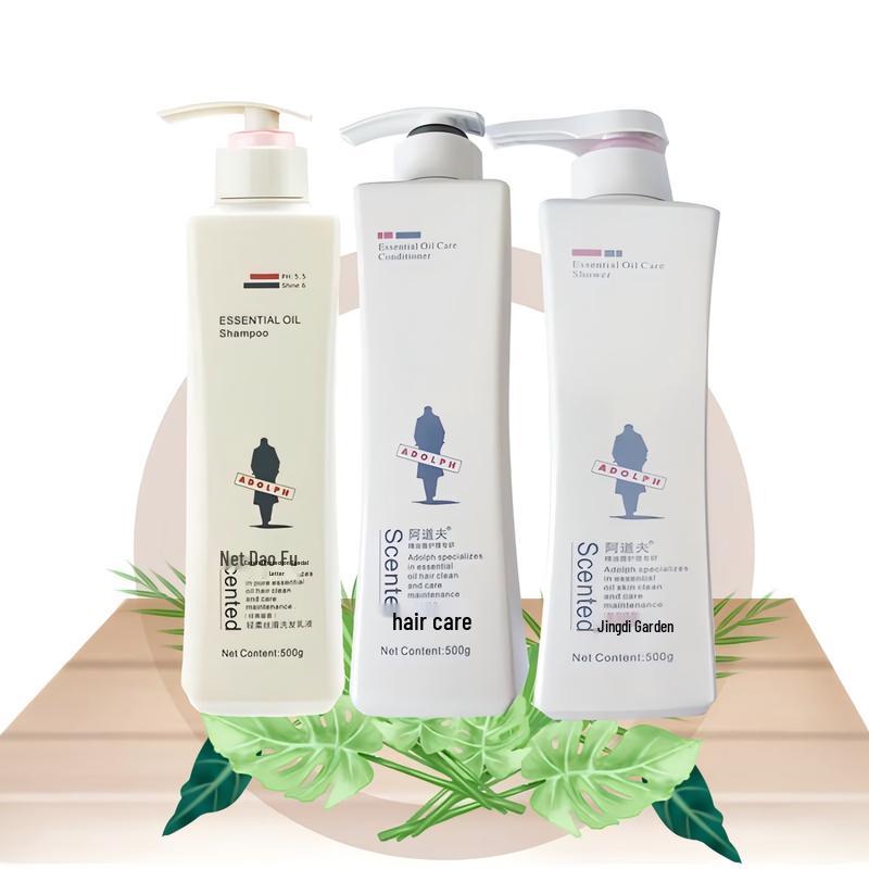 Adoufu Essential Oil Hair & Body Care Set