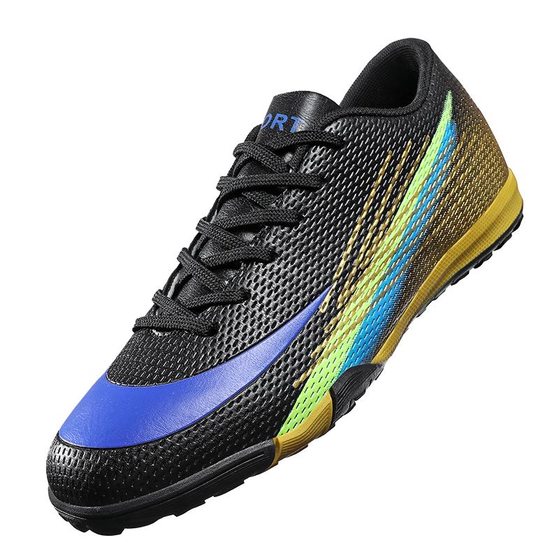 New Men Soccer Shoes Unisex High-quality TF/FG Sneakers Professional Football Boots Women Hot Sale Cleats Futsal Ultralight