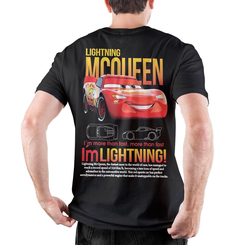 Koszulka z Lightningiem McQueenem i Sally Koszulka Merch Outfit dla Mężczyzn Kobiet Koszulki Sally i McQueena na Prezent dla Pary Koszulka Z Nadrukiem z Tyłu