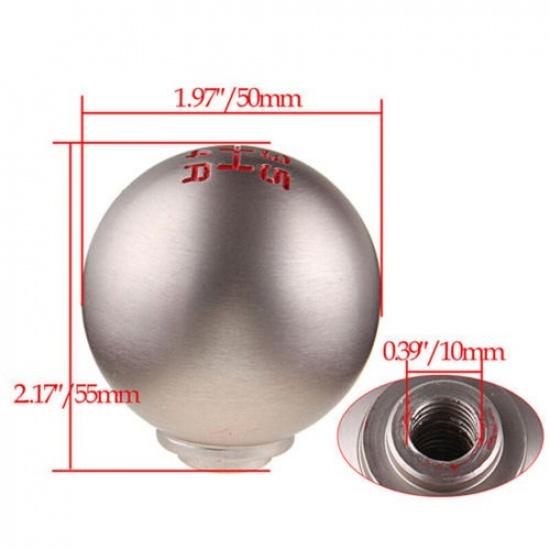 1x 5 Speed Gear Shift Knob Shifter Lever Stick Head for Car Honda Civic Type-R