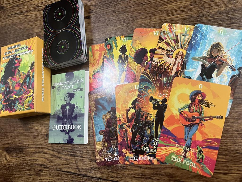 Music Collector Tarot PICTUREFREEK 78 Cards with Japanese Instructions (New Edition) [Authentic]