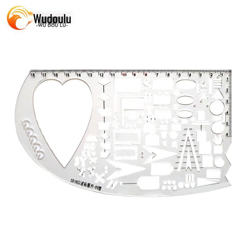 Wudoulu Tactical Map Marking Command Ruler
