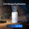 Desktop Air Purifier Smoke Odor Negative Ion Generator Household HEPA Air Purifier Purifying Air Formaldehyde for Car and Room
